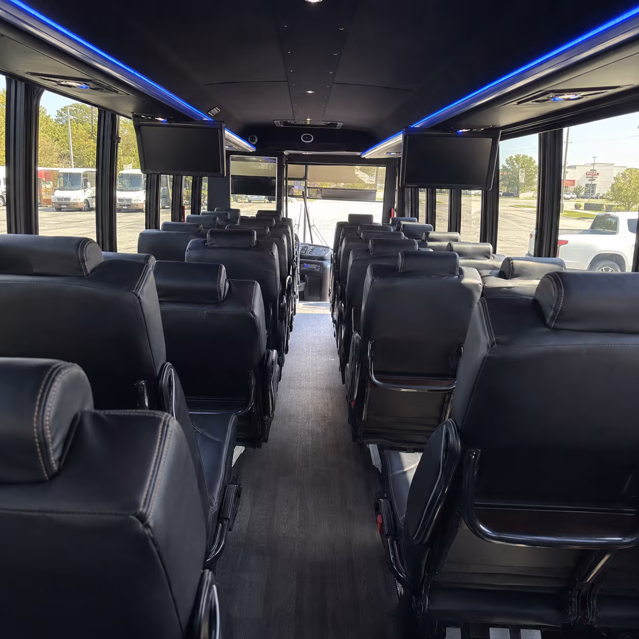charter buses for eagan wedding ceremony and reception runs