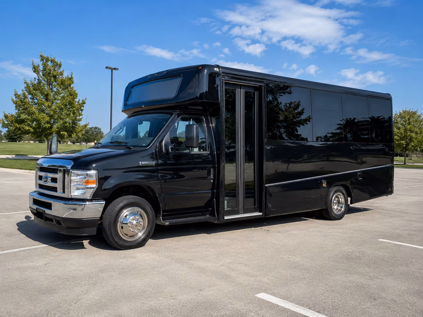 corporate shuttle buses for eagan business events and commutes