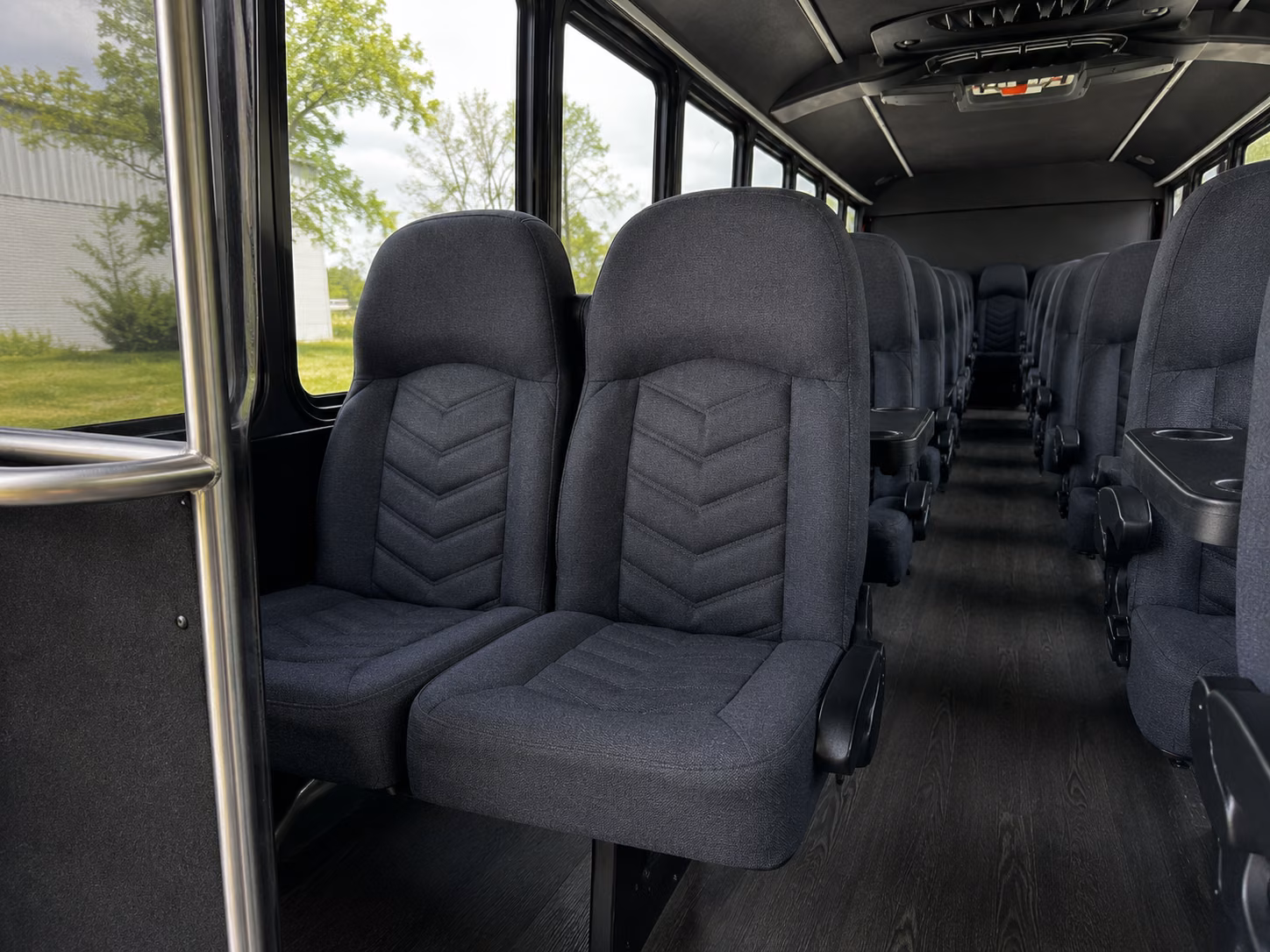 eagan 20 passenger minibus inside