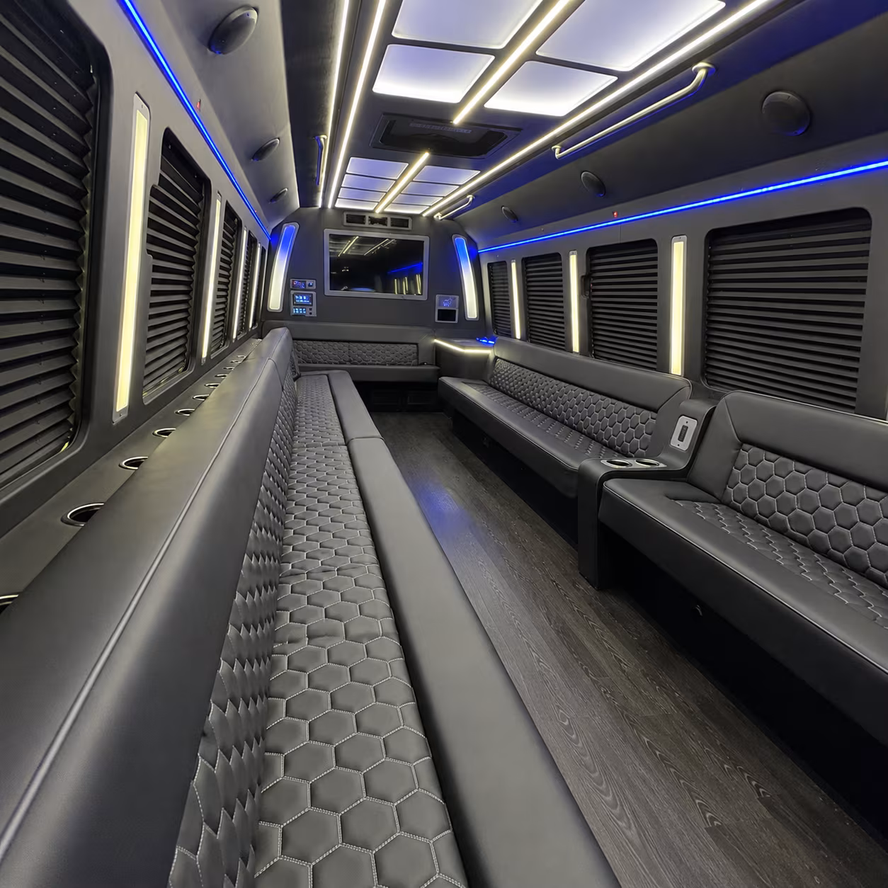 eagan party bus inside