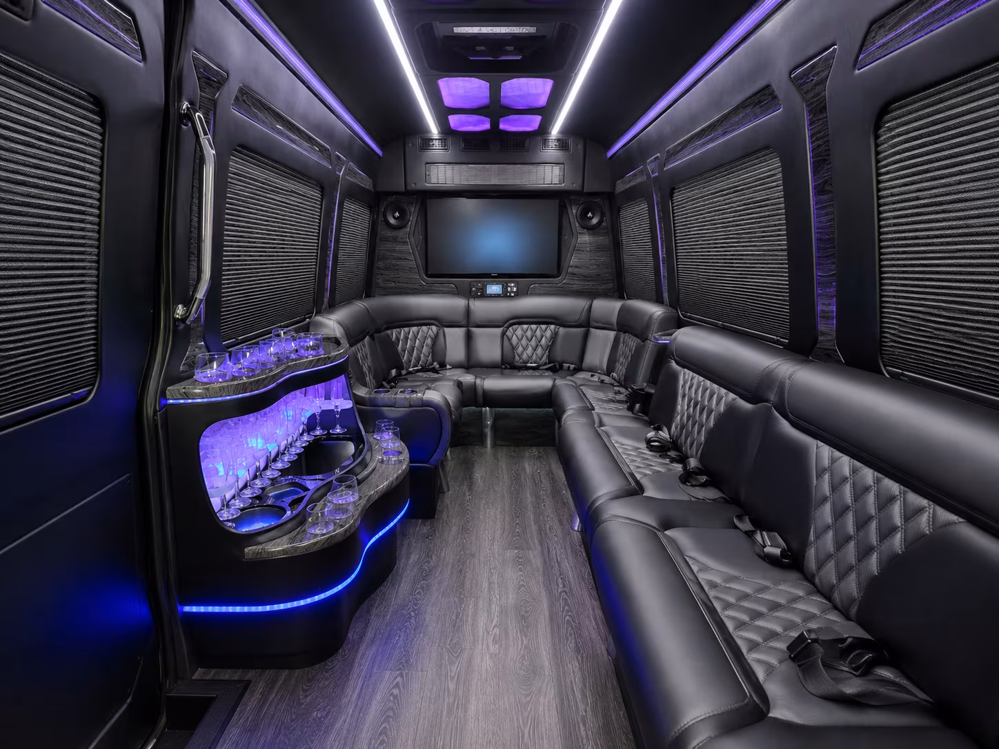 eagan sporting event transportation onboard seating