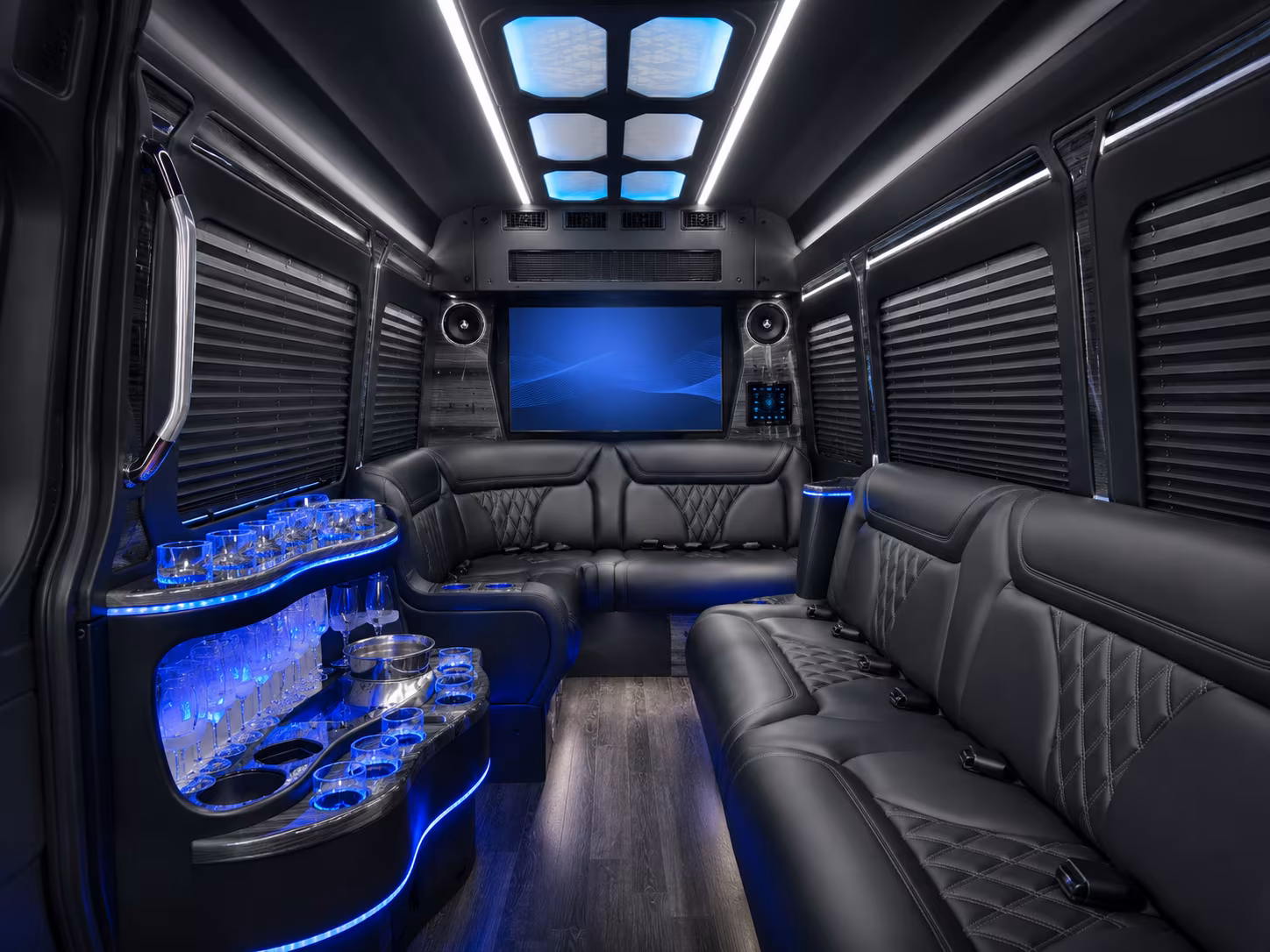 eagan sprinter limousine inside