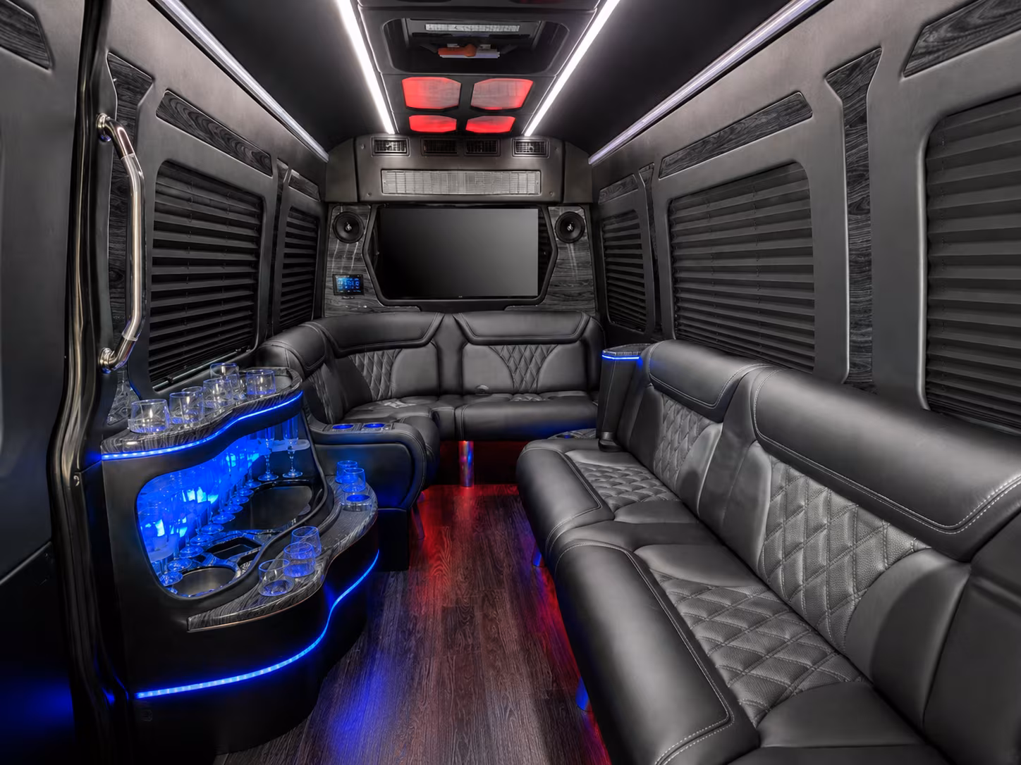 eagan sprinter limousine interior