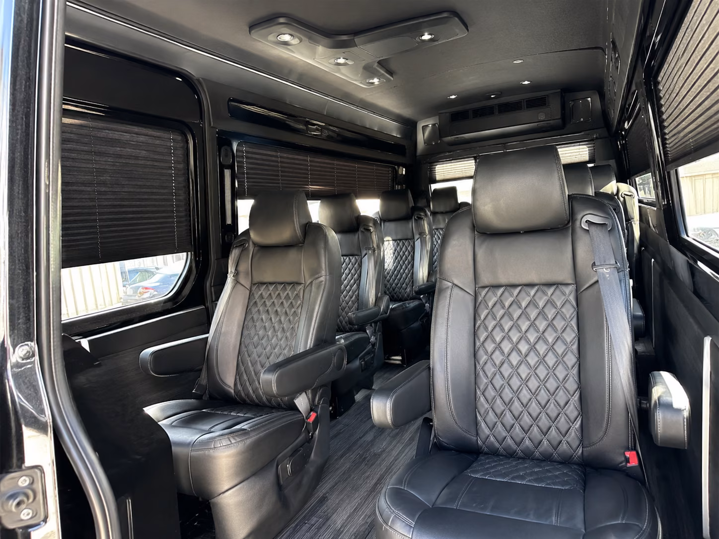 eagan sprinter van with driver inside
