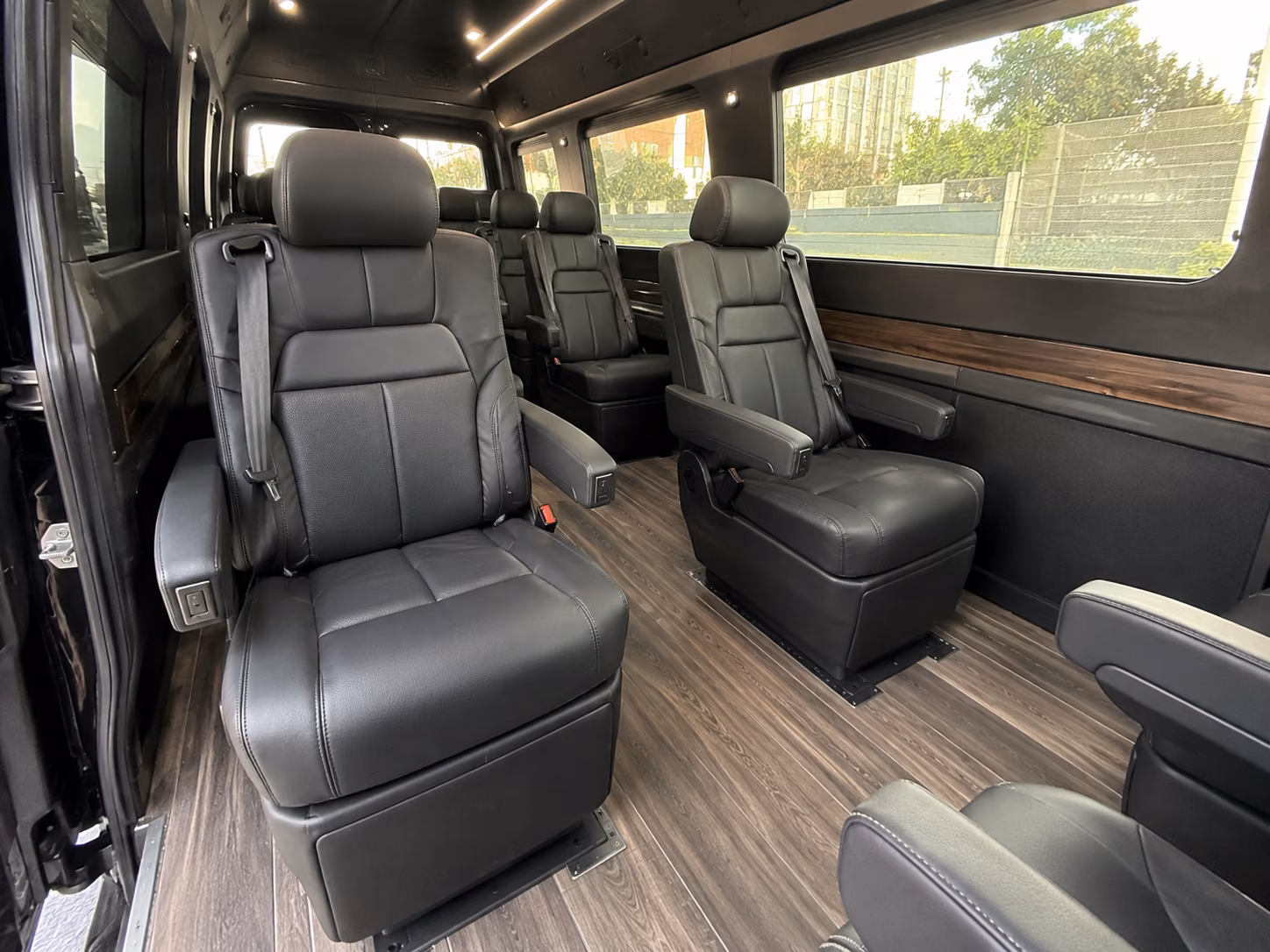 eagan sprinter van with driver interior