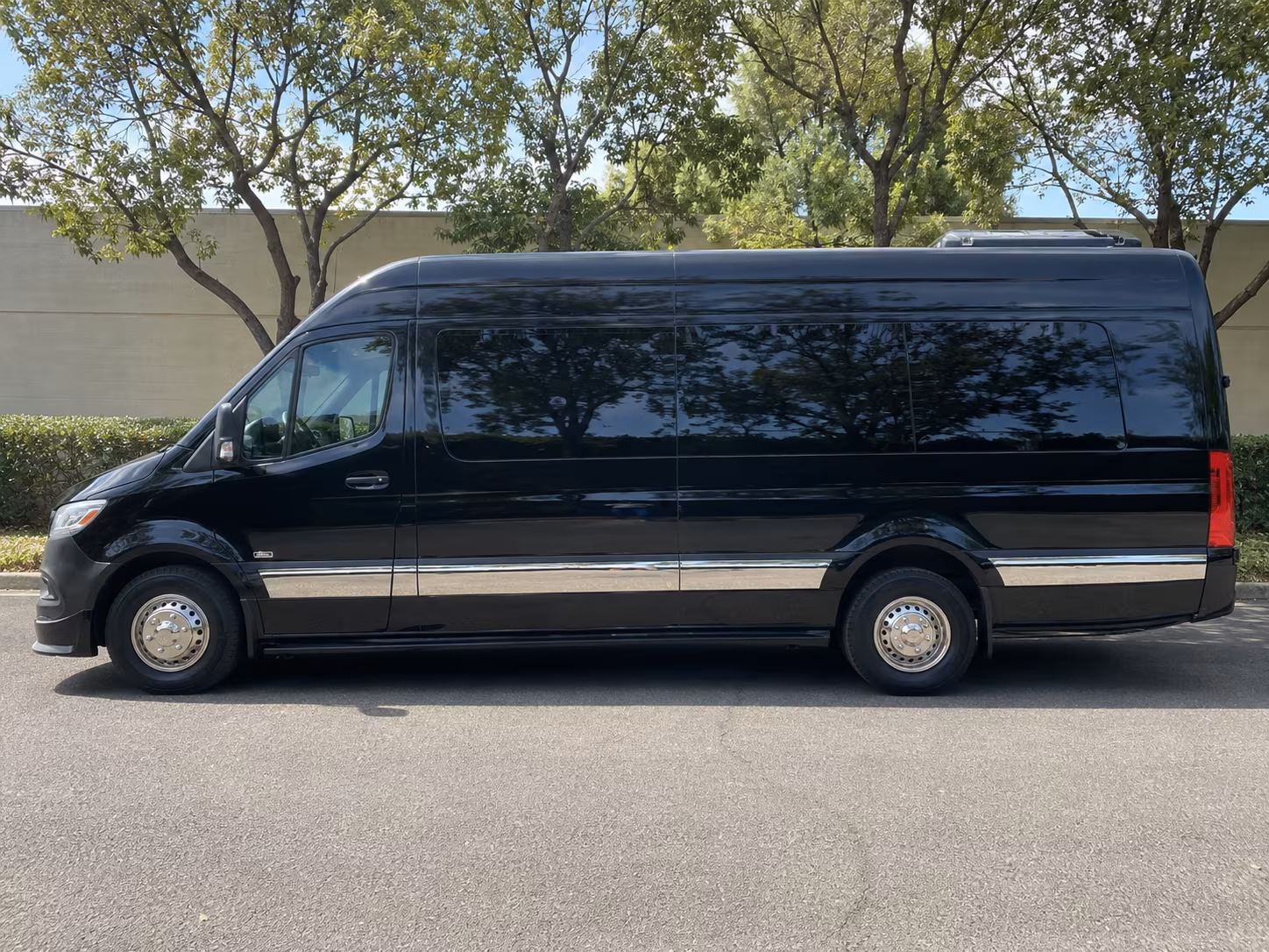 eagan sprinter van with driver